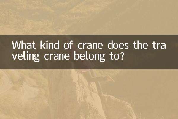 К какому виду крана относится мостовой кран?