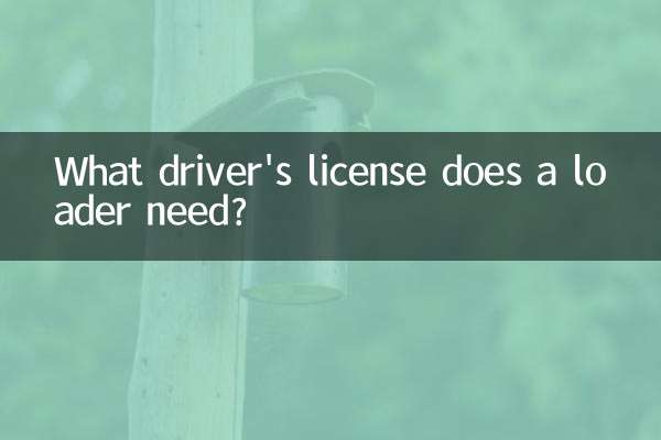 একজন লোডারের কি চালকের লাইসেন্স প্রয়োজন?