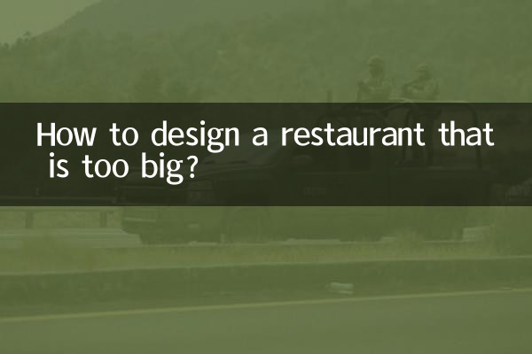 كيف تصمم مطعمًا كبيرًا جدًا؟