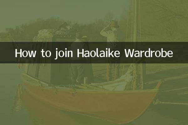 ہالائیک الماری میں کیسے شامل ہوں