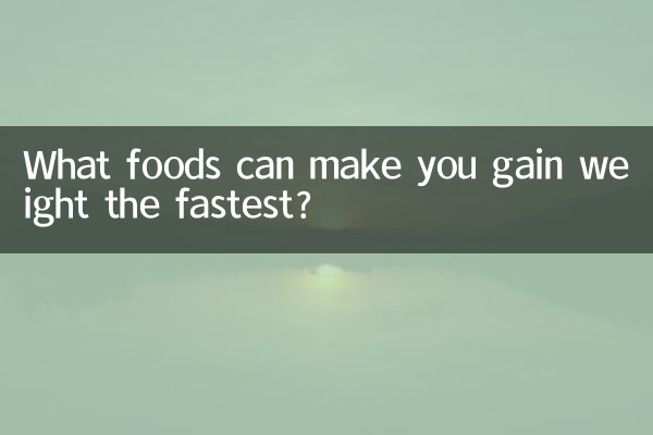 Quais alimentos podem ajudá-lo a ganhar peso mais rápido?