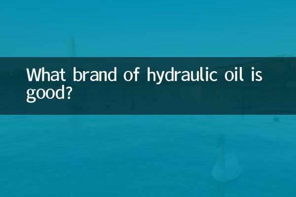 Quelle marque d’huile hydraulique est la bonne ?