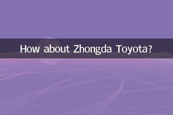 How about Zhongda Toyota?
