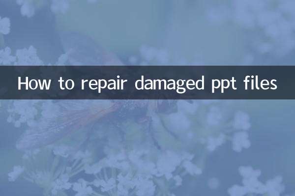 So reparieren Sie beschädigte PPT-Dateien