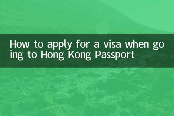 Как подать заявление на визу при поездке в Гонконг Паспорт