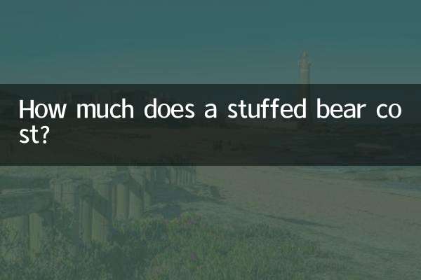 Quanto costa un orsetto di peluche?