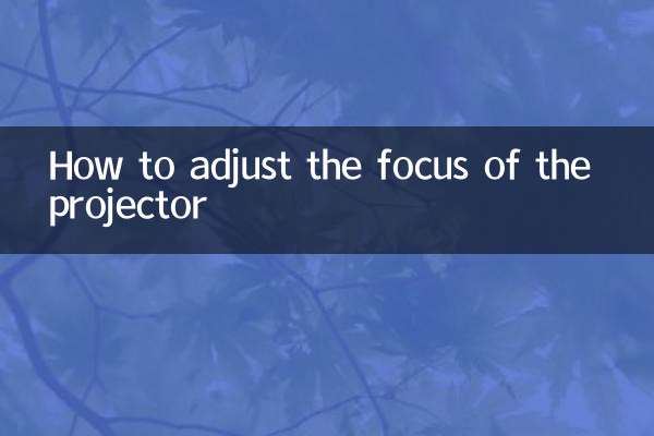 نحوه تنظیم فوکوس پروژکتور