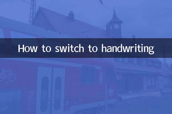 Come passare alla scrittura a mano