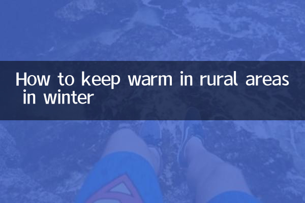 Cómo mantener el calor en las zonas rurales en invierno