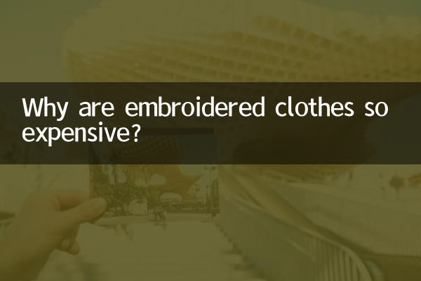 এমব্রয়ডারি করা কাপড় এত দামি কেন?