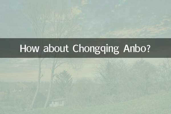 충칭 안보(Chongqing Anbo)는 어떻습니까?