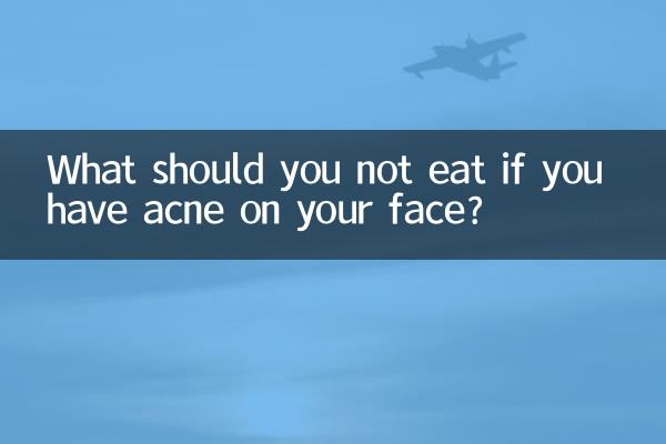 اگر آکنه روی صورت خود دارید چه چیزی نخورید؟