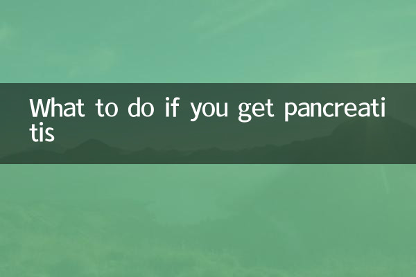 Que faire si vous avez une pancréatite