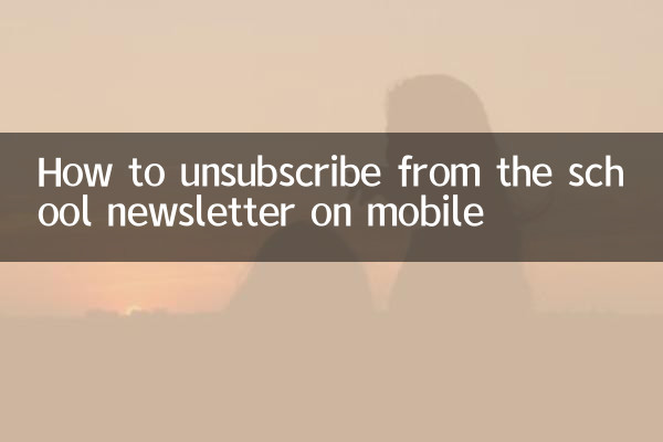 Cómo darse de baja del boletín escolar en el móvil