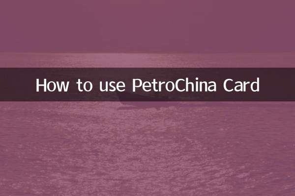 পেট্রোচায়না কার্ড কীভাবে ব্যবহার করবেন