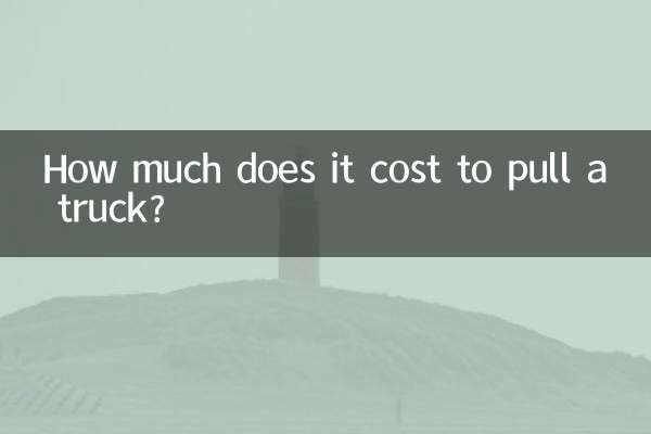 Combien ça coûte de tirer un camion ?