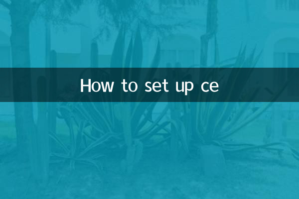 Как настроить ce