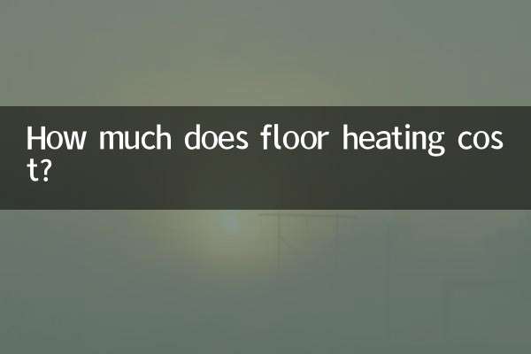 মেঝে গরম করার খরচ কত?