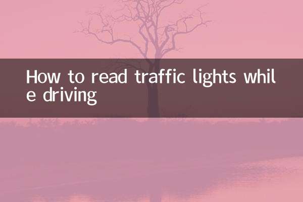 গাড়ি চালানোর সময় কীভাবে ট্র্যাফিক লাইট পড়তে হয়