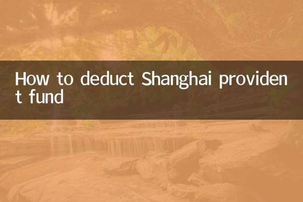 Come detrarre il fondo di previdenza di Shanghai
