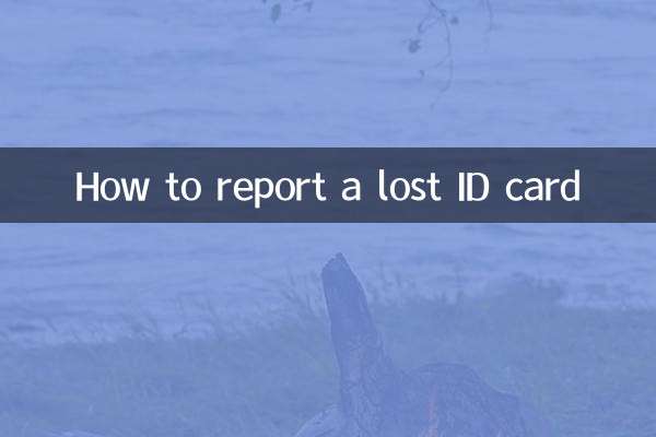 Como relatar uma carteira de identidade perdida