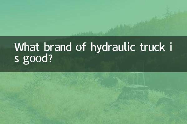 Quelle marque de camion hydraulique est la bonne ?
